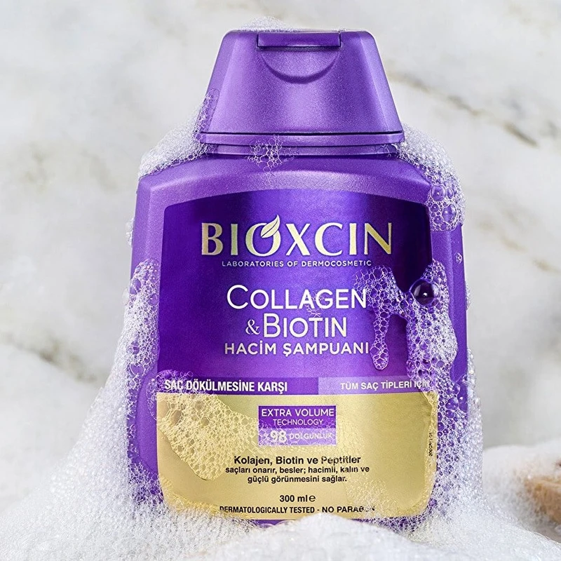 شامپو حجم دهنده تقویت کننده ریشه مو BIOXCIN